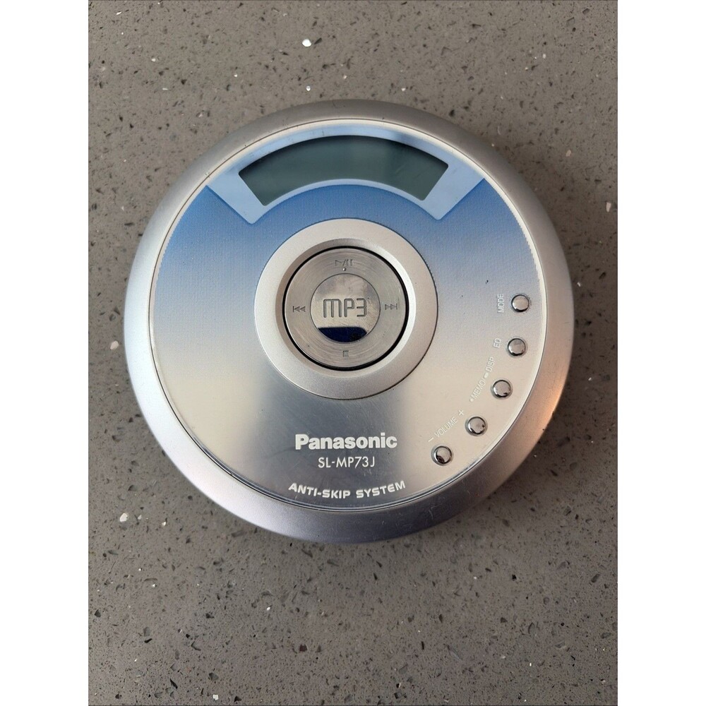 Panasonic SL-MP73J Tested MP3 Portable CD Player Anti-Skip System 2003 Parts